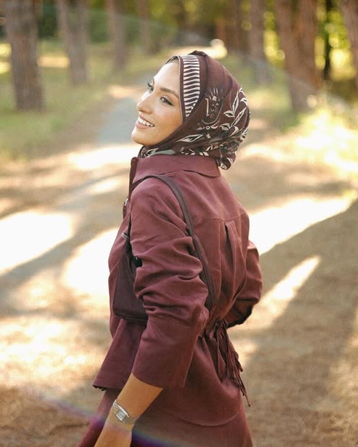 Lale Devri Bordo Krep İpek Şal 70x210 - Imannoor