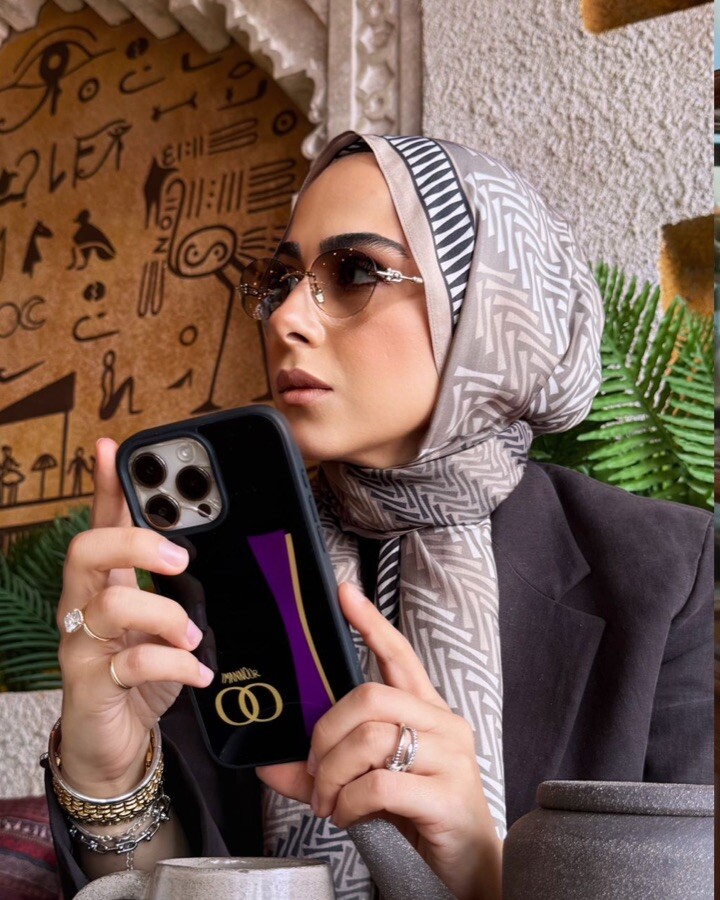 Balık Sırtı Bej Floş Viskon Şal 70x210 - Imannoor