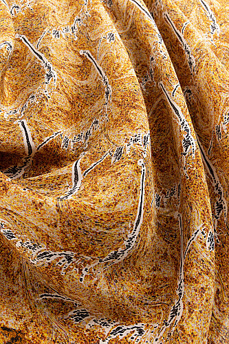 Alaz Horses Pink Crepe Silk Scarf - 3