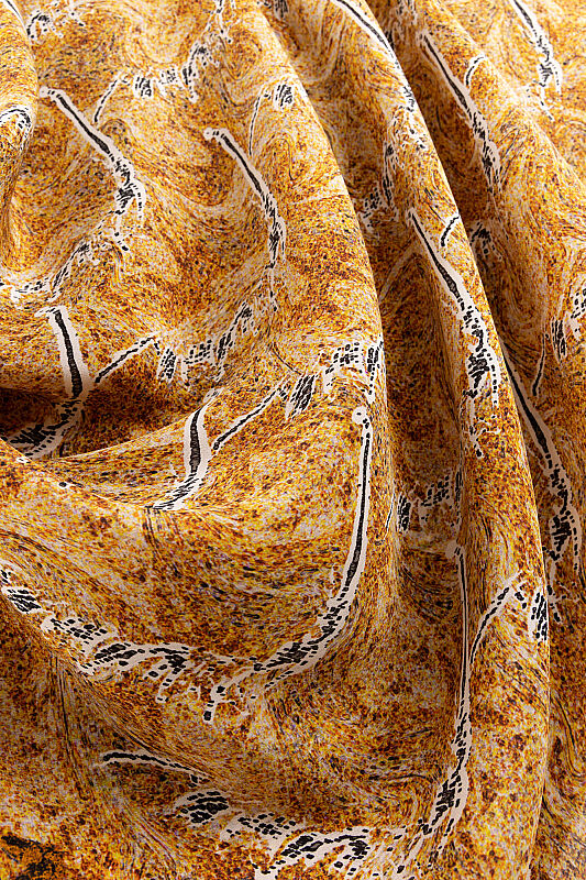 Alaz Horses Pink Crepe Silk Scarf - 2