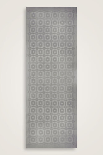 Altıgen Baklava Gri Ramy Jakar Şal 70x190 - Imannoor (2)