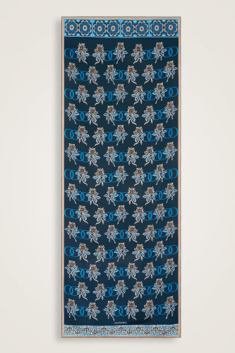 Aşk Petrol Cotton Silk Shawl - 2