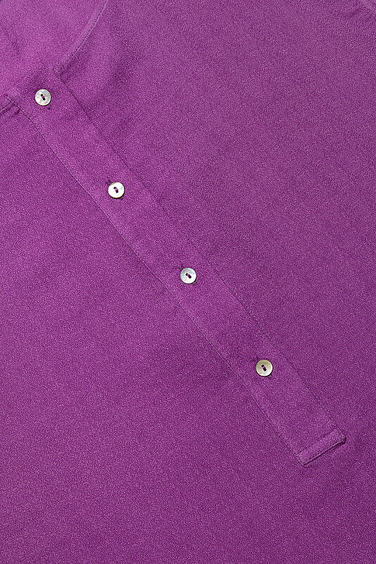 Aşka Yolculuk Fuşya Naia Pamuk Kolsuz Elbise - 2