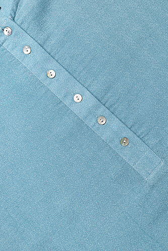 Aşka Yolculuk Su Mavisi Naia Pamuk Kolsuz Elbise - 2