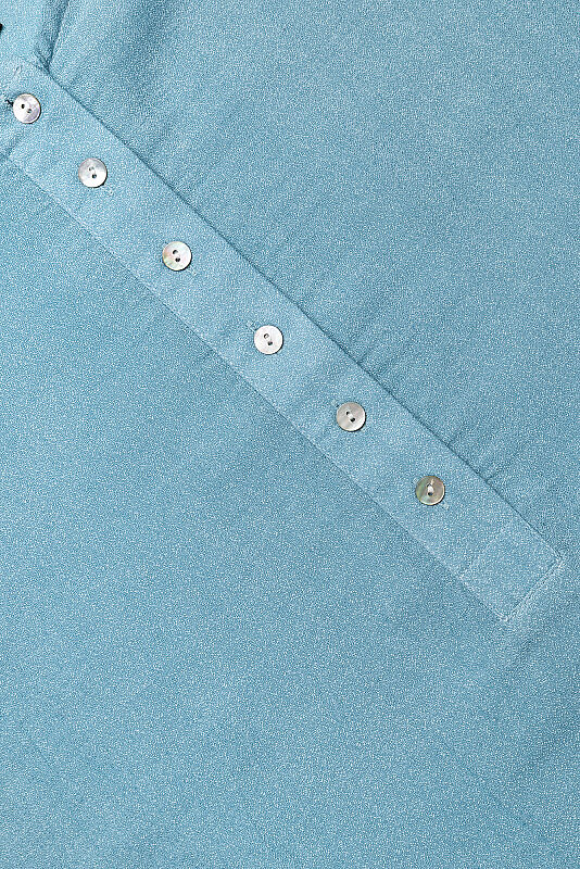 Aşka Yolculuk Su Mavisi Naia Pamuk Kolsuz Elbise - 2