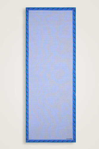 Aşkın Kanatları Mavi Krep İpek Kaftan Şalı 70x210 - Imannoor (1)