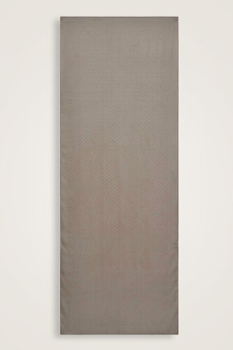 Baklava Beige Jacquard Cupro Shawl - Imannoor (1)