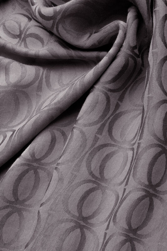 Bambunoor Anthracite Naia Cotton Shawl - 4