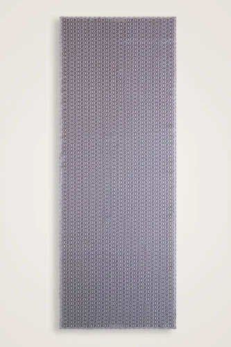 Bambunoor Anthracite Twill Silk Shawl - 2