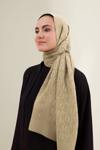 Bambunoor Antique Beige Naia Cotton Shawl 