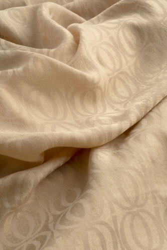 Bambunoor Antique Beige Naia Cotton Shawl - 5