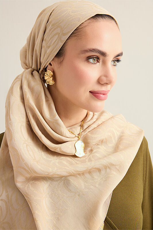 Bambunoor Antique Beige Naia Scarf - 6