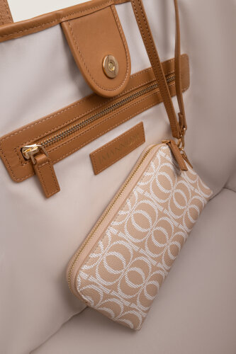 Bambunoor Beige Bazaar Mono Bag - 9
