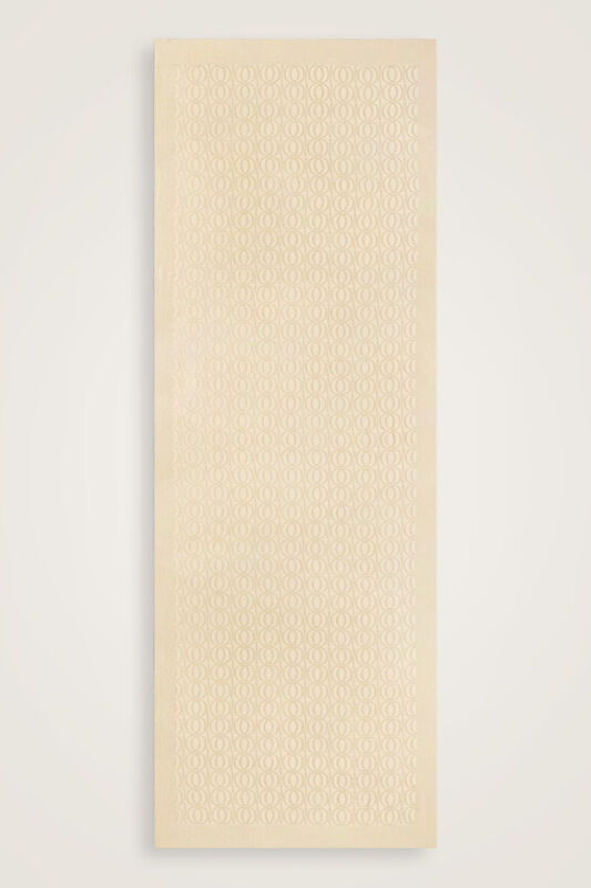 Bambunoor Bej Naia Pamuk Şal 70x210 - 2