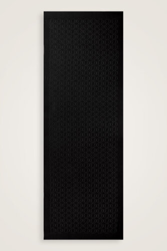 Bambunoor Black Naia Cotton Shawl - 2