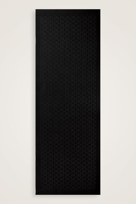 Bambunoor Black Naia Cotton Shawl - 2