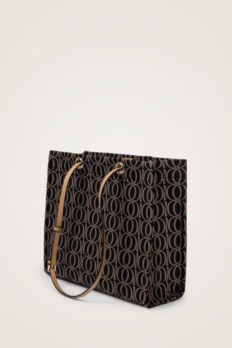 Bambunoor Black-Tile Box Bag - 6