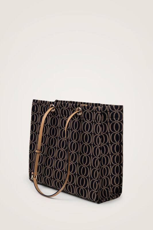 Bambunoor Black-Tile Box Bag - 6