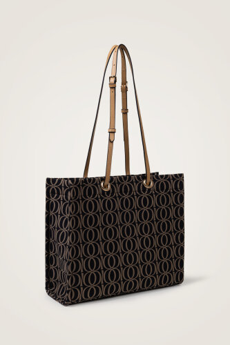 Bambunoor Black-Tile Box Bag 