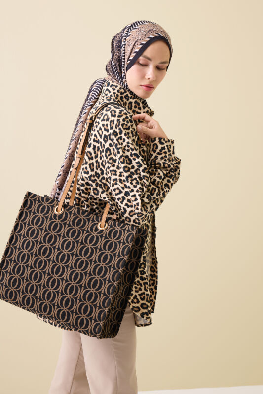 Bambunoor Black-Tile Box Bag - 5