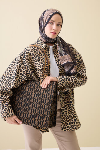 Bambunoor Black-Tile Box Bag 