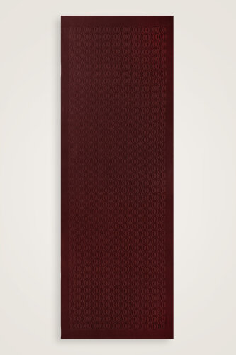 Bambunoor Bordo Naia Pamuk Şal 70x210 - 2