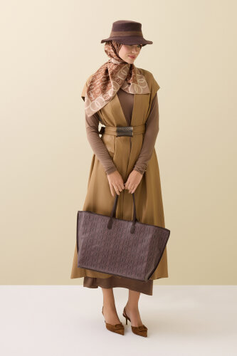 Bambunoor Brown Bazaar Mono Bag - 3