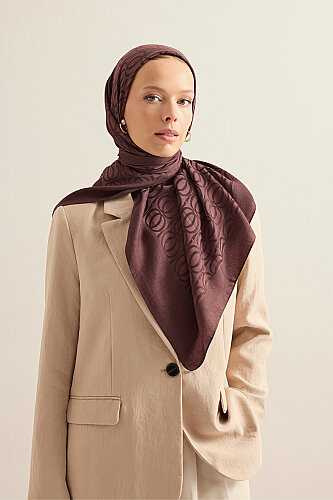 Bambunoor Brown Naia Scarf - Imannoor