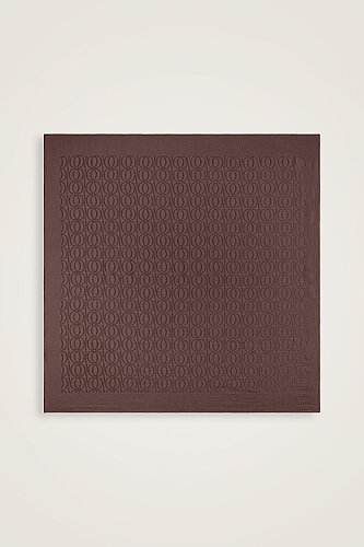 Bambunoor Brown Naia Scarf - Imannoor (1)