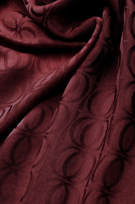 Bambunoor Burgundy Naia Cotton Shawl - 4