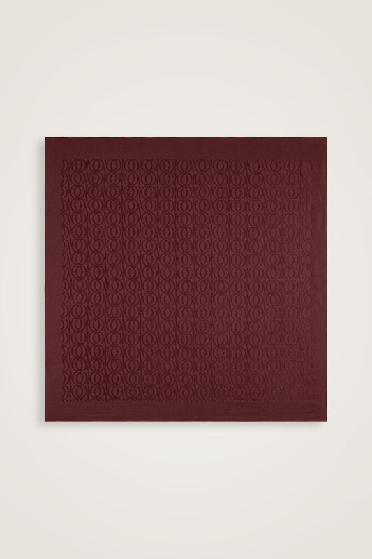 Bambunoor Burgundy Naia Scarf - 1