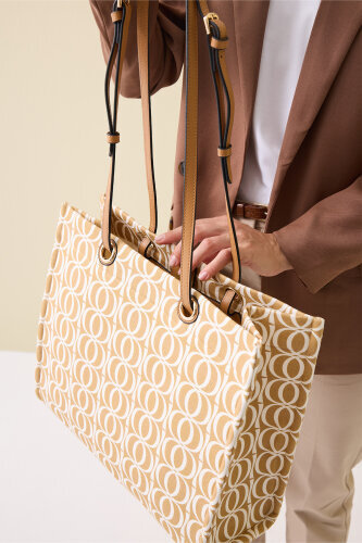 Bambunoor Cream-Beige Box Bag - 5