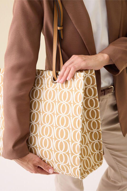 Bambunoor Cream-Beige Box Bag - 3