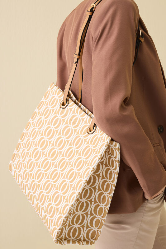 Bambunoor Cream-Beige Box Bag - 1