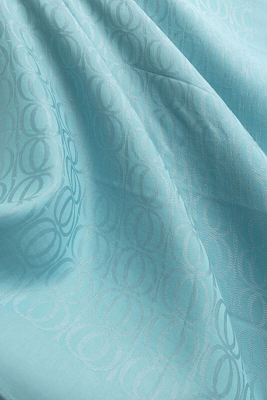 Bambunoor Cyan Naia Cotton Scarf - 2
