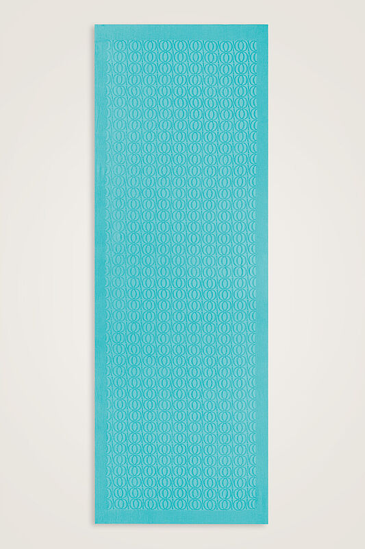 Bambunoor Cyan Naia Cotton Scarf - 1