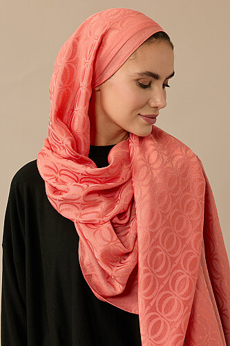 Bambunoor Flamingo Naia Pamuk Şal 70x210 - Imannoor (3)