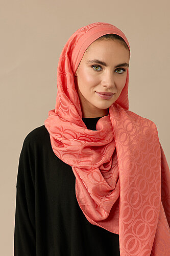 Bambunoor Flamingo Naia Pamuk Şal 70x210 - 6
