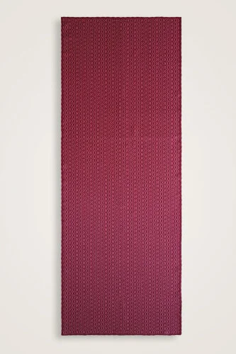 Bambunoor Fuchsia Silk Twill Shawl - 2
