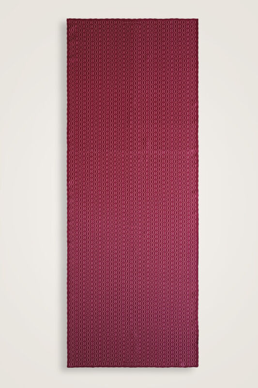 Bambunoor Fuchsia Silk Twill Shawl - 2