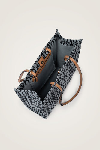 Bambunoor Gray-Black Box Bag - 8