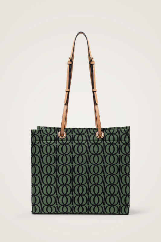 Bambunoor Green-Black Box Bag - 4