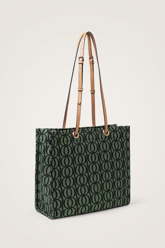 Bambunoor Green-Black Box Bag - 1