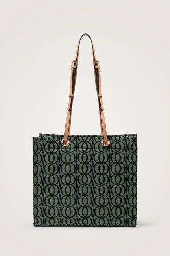 Bambunoor Green-Black Box Bag - 4
