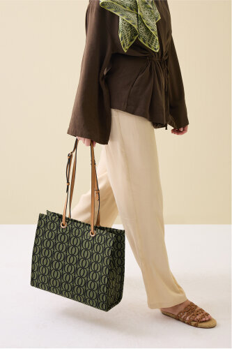 Bambunoor Green-Black Box Bag - 6