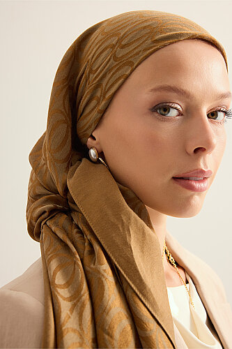 Bambunoor Khaki Naia Scarf - 5