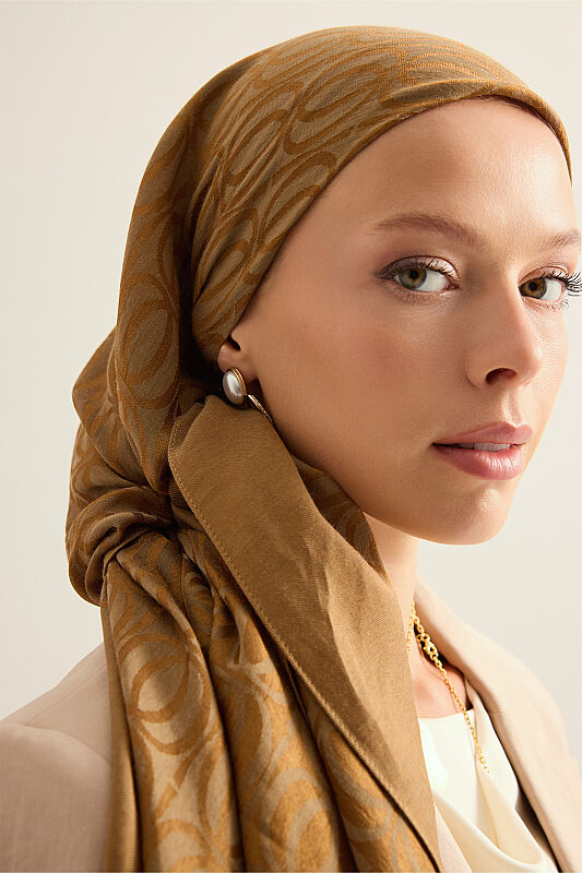 Bambunoor Khaki Naia Scarf - 5