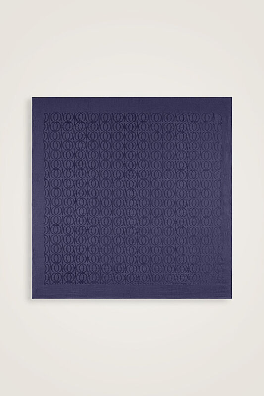 Bambunoor Lacivert Naia Eşarp 95x95 - 2