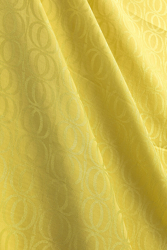 Bambunoor Lemon Yellow Naia Cotton Scarf - 2