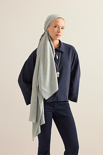 Bambunoor Moon Dust Naia Cotton Shawl - 6